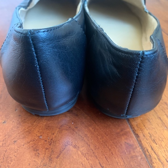 Naturalizer KIT 2 Black Loafer Women's Size 9 Faux Leather Slip On Shoe Flats - Picture 6 of 15